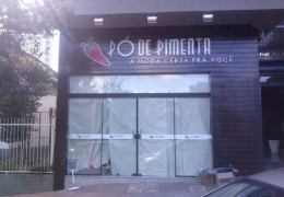 Letra Caixa Galvanizada