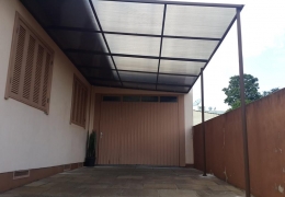 Cobertura Garagem em Policarbonato Aveolar
